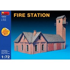 Miniart 消防站塑料模型 1：72 72032, 1個