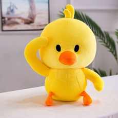 加旁敬禮鴨身枕 IZB064 05 號, 黃色