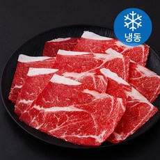 초원농원 한우 1등급 목심 샤브샤브 (냉동), 300g, 1개