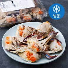 피시원 국내산 알배기 손질꽃게 (냉동), 500g, 1개