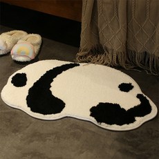 모닝셀러 인조 캐시미어 동물 발매트, 판다
