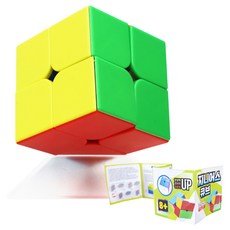 阿嘉PLUS 2x2 簡約順滑魔術方塊套組, 1組, 混色