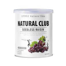 Nature Time 自然時記 超大無籽葡萄乾, 375g, 1罐