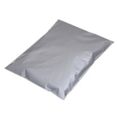 LDPE 핫멜트 접착 택배봉투 은색 10mm N20G20017, 50개