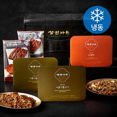 삼원가든 LA갈비 500g x 2개입 + 서울식 불고기 300g x 2개입 + 두툼 떡갈비 160g x 2개입 혼합세트, 1세트