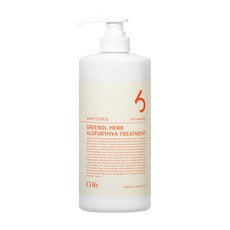 CH6 그리놀 허브 알로포시아 트리트먼트 화이트 시트러스, 1개, 1000ml