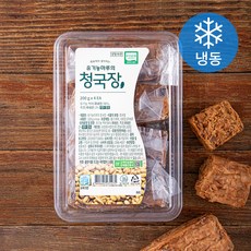 유기농마루 유기가공식품 인증 청국장 4개입 (냉동), 800g, 1개