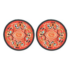 뜨개질컵받침완성품