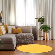 밀크하우스원형러그