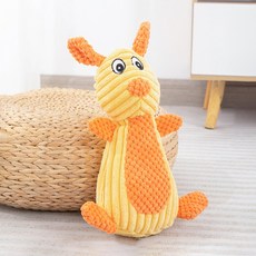 강아지 아티펫 소리나는 애니멀 장난감, 옐로우토끼, 1개