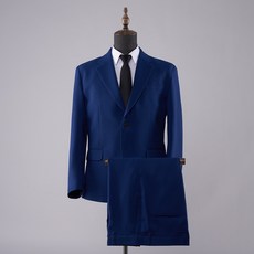 포밸런 남성용 사계절 정장 자켓 팬츠 세트