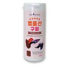 가성아쿠아홈펫 별풍선 구피 사료, 260ml, 1개