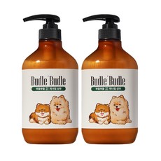 부들부들 에코랜드 제너럴 강아지 샴푸, 500ml, 2개