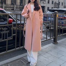 루나걸 여성용 메튜스 모직 롱 코트