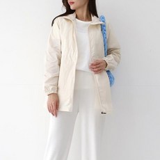 女風衣套頭高爾夫長外套 W809JP02