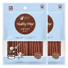 굿데이 고양이 헬씨미요 간식, 소고기 맛, 100g, 2개 소고기 맛, 100g, 2개