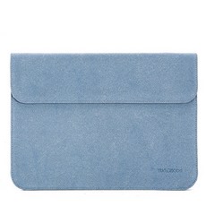 깔끔한 스타일 데일리 심플 노트북 태블릿 파우치, 블루