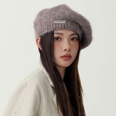지앤와이 앙고라 실버로고 베레모 상품 이미지