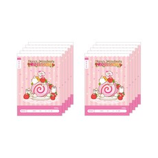 아이비스 여아용 초등 1-2 국어 8칸, 딸기케이크, 10개