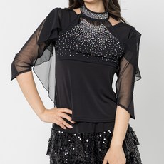DANCEDOME 肩翼式領帶 LDT23500, 黑色