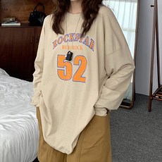 52 락스타 스크래치 임산부 긴소매 티셔츠