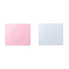 矽膠粉彩工作板藍+粉色套組, 1套