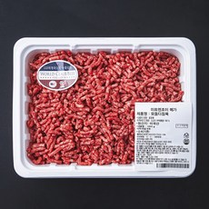 미트엔조이 미국산 메가 소고기 모둠 다짐육 (냉장), 1kg, 1개