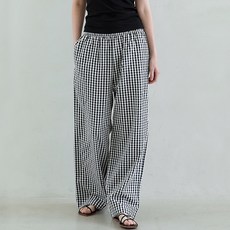 tsh 女款 In-N-Out 格紋長褲