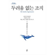 두려움 없는 조직(큰글자도서):심리적 안정감은 어떻게 조직의 학습 혁신 성장을 일으키는가, 다산북스