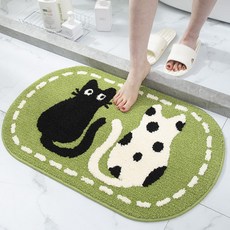 소프트 애니멀 발매트 고양이, 그린