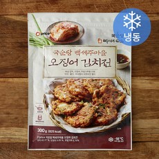 오프라이스 국순당 백세주마을 오징어 김치전 (냉동), 300g, 1개 300g, 1개
