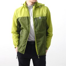 남성용 에어홀 배색 경량 골프 바람막이 점퍼 YHSM239