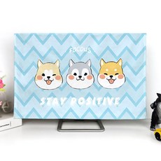 알럽홈 더스트 패브릭 TV 커버, TYPE11