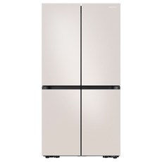 삼성비스포크냉장고 삼성전자 비스포크 4도어 냉장고 메탈 870L 방문설치 매트 크리미 베이지 RF84C926A4E