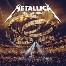 메탈리카 2021 Calendar, 혼합색상, 상세 설명 참조
