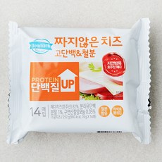 덴마크 짜지않은치즈 고단백 & 철분, 252g, 1개