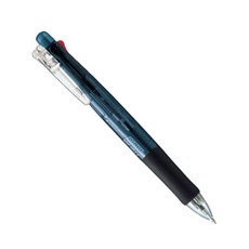 ZEBRA 斑馬牌 Clip-on 多功能四色原子筆 B4SA1 (黑、藍、紅、綠 0.7mm+鉛筆 0.5mm)，手感沉穩好握，暢快書寫, 黑色, 1支