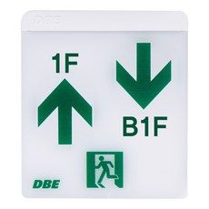 DBE LED 樓梯導向燈 左上 1F 右下 B1F, 1個