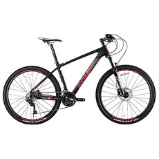 소니아 카본 산악 시마노 반조립 MTB 자전거 17.5 라피드 79, 무료조립, 블랙, 17.5인치, 매트 블랙, 170cm