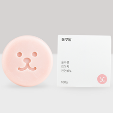 donggubat 犬用造型肥皂，老年犬適用，溫和香皂，pH中性，無香料, 100g, 1個