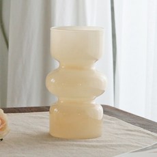 DECOTONIK 新風格玻璃花瓶, 乳白色
