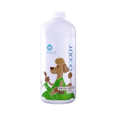臭味滾ODOUT 狗用除臭/抑菌噴霧補充瓶1000ml，狗家庭適用，強效消臭/抑菌, 1L, 1瓶