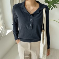 모르간뉴버튼니트