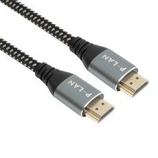 파워랜 HDMI V2.0 고급형 메탈 케이블 PL-HDMI20-020S PL014, 1개, 2m