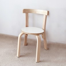 맘스보드 유아용 니노 의자, 화이트, 1개 화이트, 1개