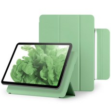 구스페리 마그네틱 폴리오 애플펜슬 커버 태블릿PC 케이스, 베릴그린