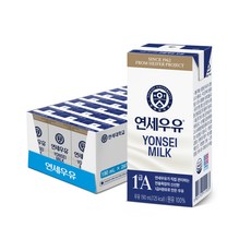 연세대학교 연세우유, 190ml, 24개