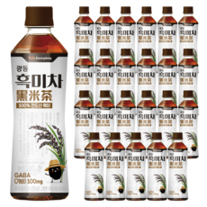 광동제약 흑미차, 500ml, 24개