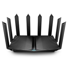 티피링크 AX6000 듀얼 밴드 8 스트림 2.5 Gbps 포트 Wi-Fi 6 공유기, Archer AX80, 1개