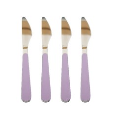 윌리브 니노 세라믹 아동 커트러리세트, 바이올렛, 단품